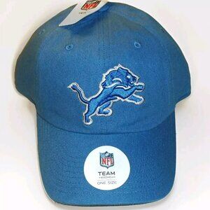 Detroit Lions Mens Adjustable Strapback hat Cap New Tags Dad hat Nfl